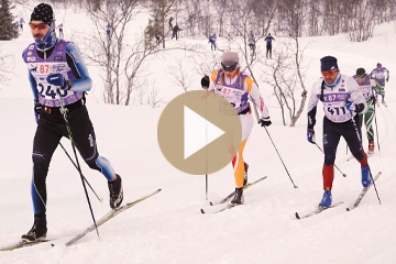 Видеостудия Премьера. Лыжный марафон классика
